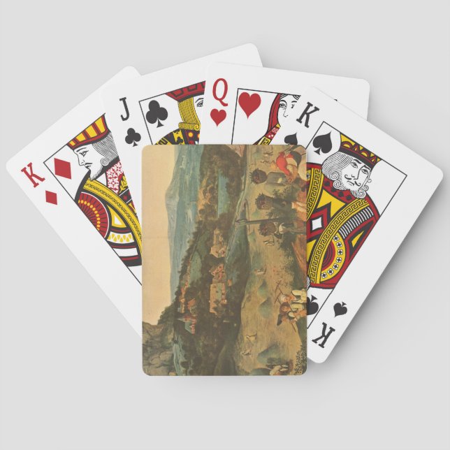 Baraja De Cartas Plantilla al Personalizar (Reverso)