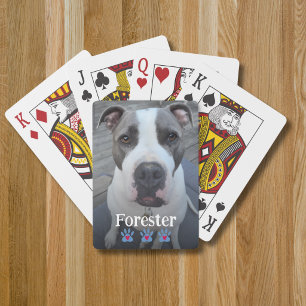 Baraja De Cartas Plantilla de foto completa memoria de la mascota