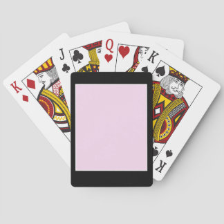 Baraja De Cartas Plantilla de tarjetas de juego de póquer negro