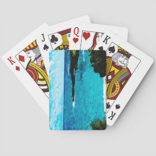 BARAJA DE CARTAS PLANTILLA - TARJETAS BARATAS VERDE TELÉFONO