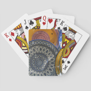 Baraja De Cartas Platos de cerámica