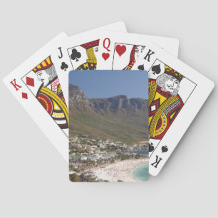 Baraja De Cartas Playa Camps Bay y los Doce Apóstoles