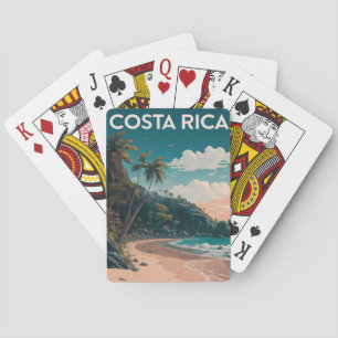 Baraja De Cartas Playa de Costa Rica Pura Vida