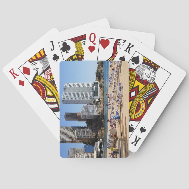 Baraja De Cartas Playa de Levante de Benidorm (Reverso)