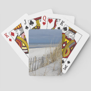 Baraja De Cartas Playa del océano en Cape Cod