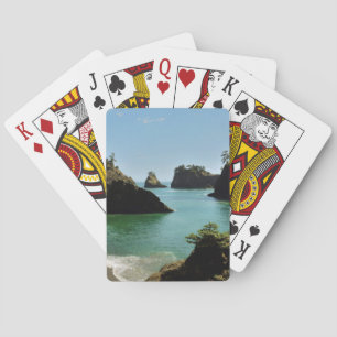 Baraja De Cartas Playa Secreta, Parque Estatal Boardman, Oregon, EE