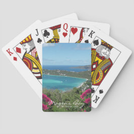 Baraja De Cartas Playa Tropical Magens Bay St. Thomas, USVI Foto