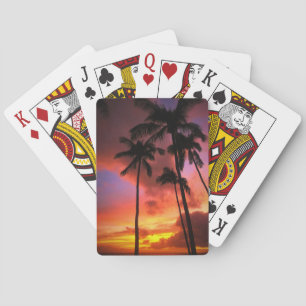 Baraja De Cartas Playas tropicales Islas Maui Hawaii