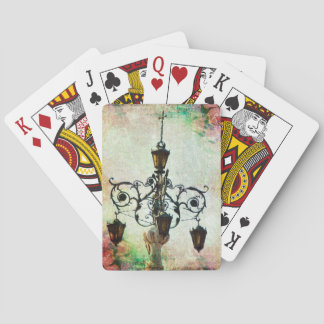 Baraja De Cartas Plaza Light Floral Grunge