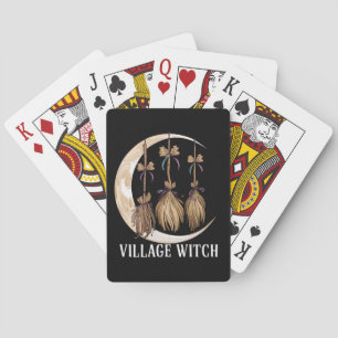 Baraja De Cartas Poblado Bruja ocultación gótica naturaleza Wicca P