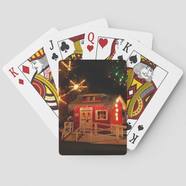Baraja De Cartas Poco rojo (Reverso)