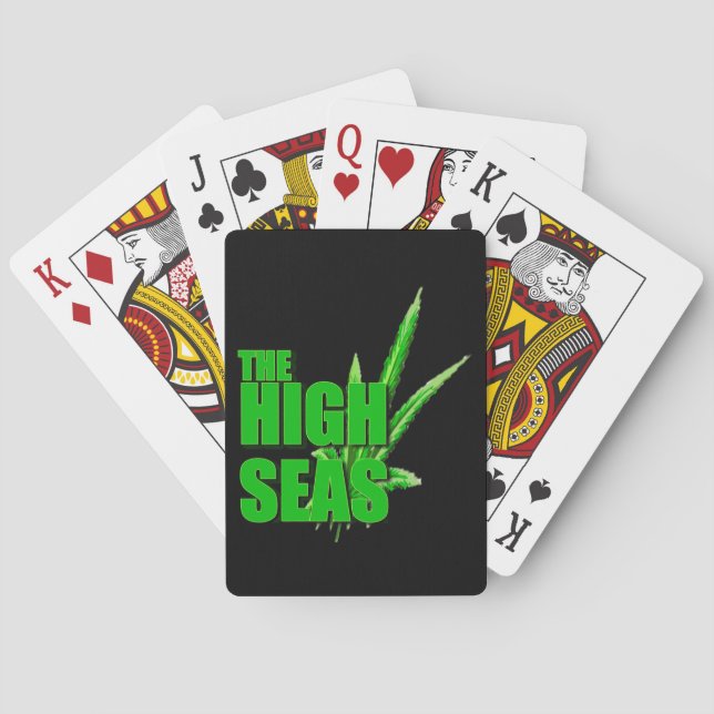 Baraja De Cartas Podcast de alta mar (Reverso)