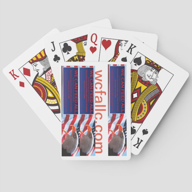 Baraja De Cartas Podemos alimentar todos (Reverso)