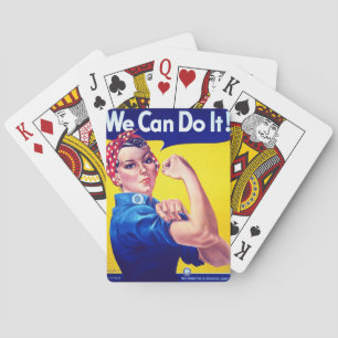 Baraja De Cartas Podemos hacerlo Rosie the Riveter