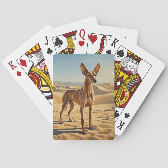 Baraja De Cartas Podenco Faraónico (Reverso)