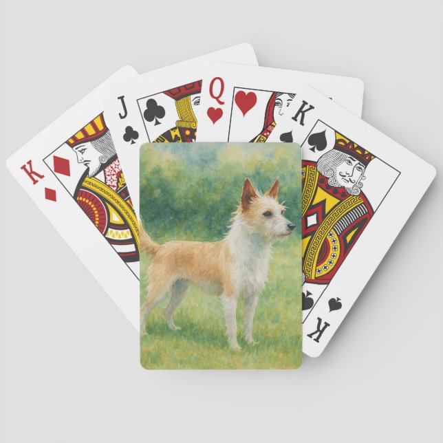 Baraja De Cartas Podengo Portugués (Reverso)