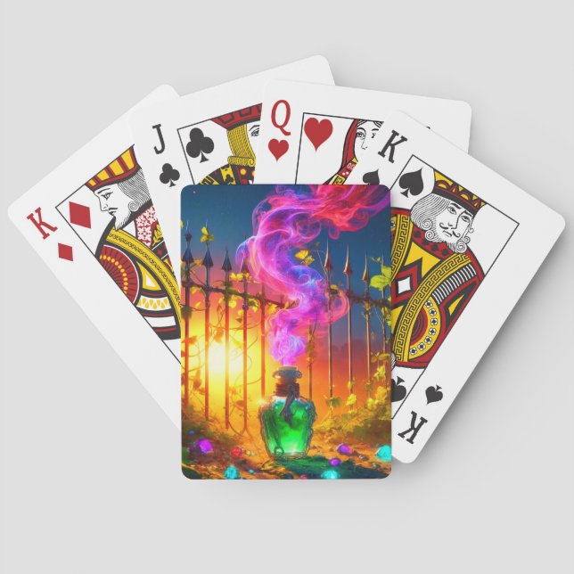 Baraja De Cartas Poder (Reverso)