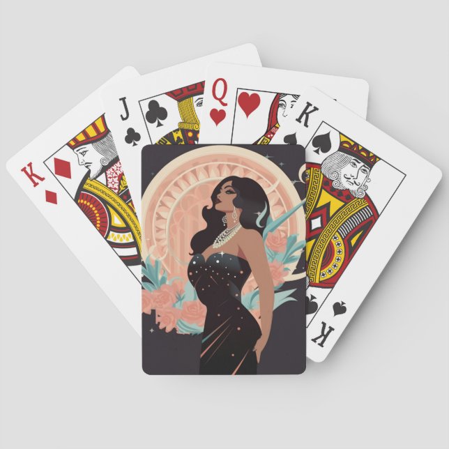 BARAJA DE CARTAS PODER DE LA BELLEZA #1 (Reverso)