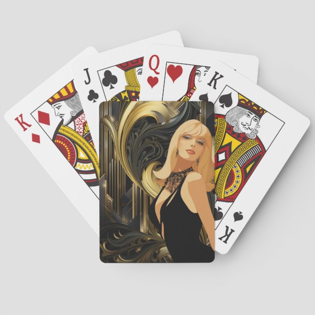 BARAJA DE CARTAS PODER DE LA BELLEZA #3 (Reverso)