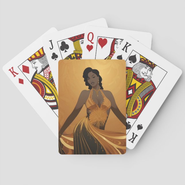 BARAJA DE CARTAS PODER DE LA BELLEZA #4 (Reverso)