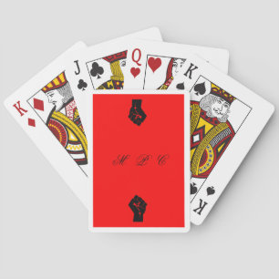 Baraja De Cartas Poder negro