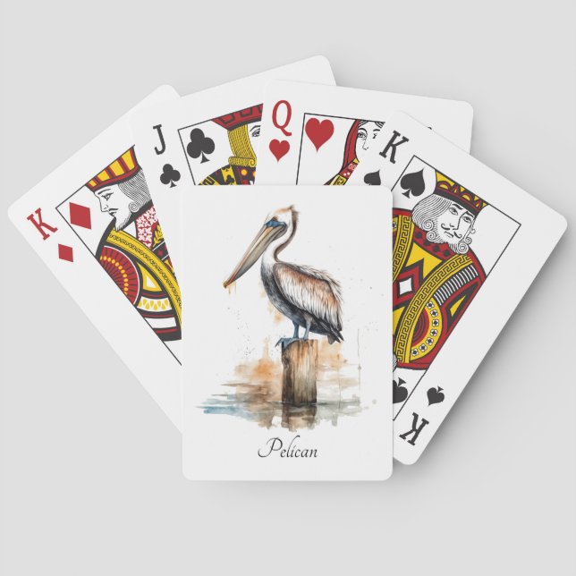 Baraja De Cartas Poise of the Pelican (Reverso)