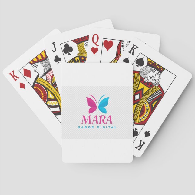 Baraja De Cartas “Poker Clásico Neo-Digital” (Reverso)