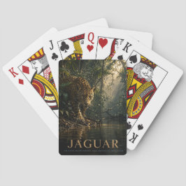 Baraja De Cartas Póker de ANIMALES Jaguar Selva Amazónica