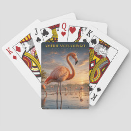 Baraja De Cartas Póker de Flamenco Americano Laguna Costera ANIMALE