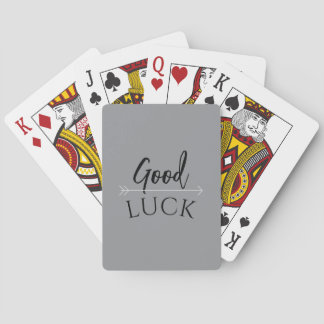 Baraja De Cartas Poker Karten Good Luck