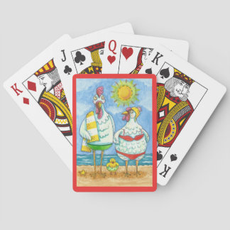 Baraja De Cartas POLLOS DEL MAR, FAMILIA DIVERSIÓN PERSONALIZADO Fu