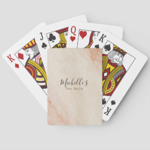 Baraja De Cartas Polvoriento polvo marrón chic