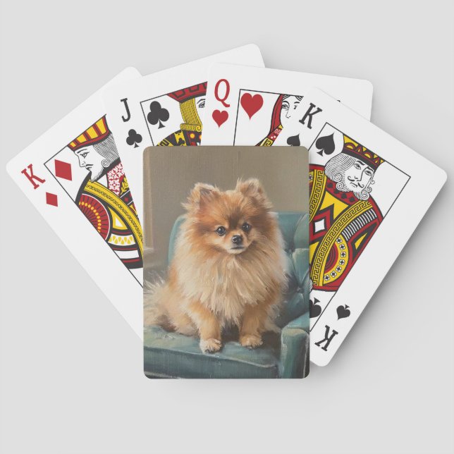 Baraja De Cartas Pomerania (Reverso)