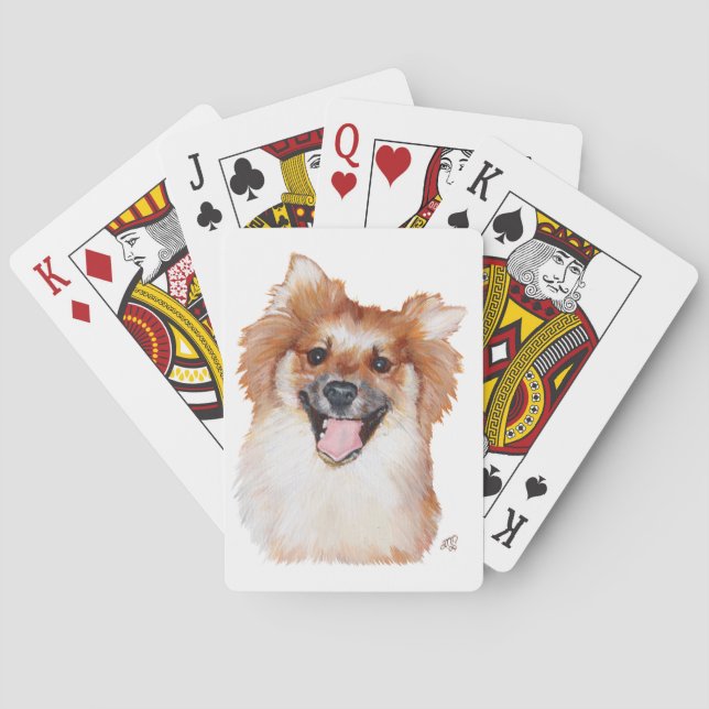 Baraja De Cartas Pomeranian (Reverso)