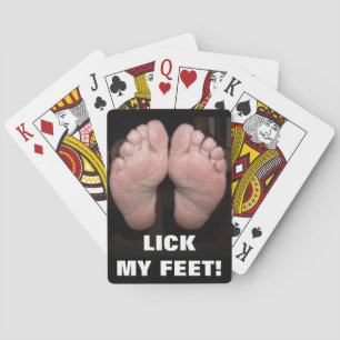 BARAJA DE CARTAS PONERME LOS PIES