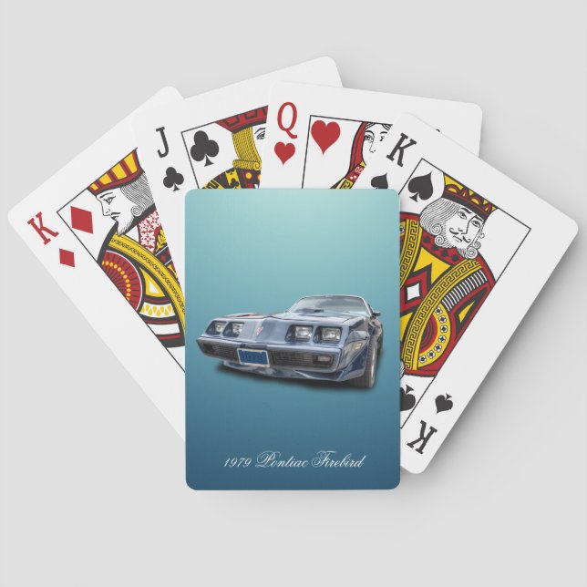 BARAJA DE CARTAS PONTIAC FIREBIRD 1979 (Reverso)