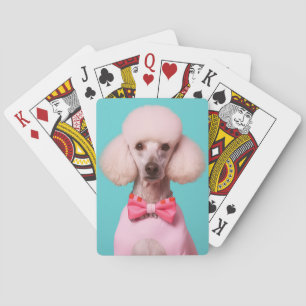 Baraja De Cartas Poodle Pop Art – Elegante y Retro