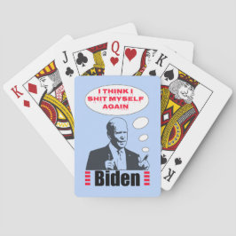 Baraja De Cartas Poopy Pants Biden