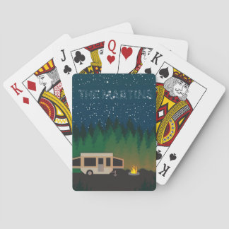 Baraja De Cartas Pop Up Camping Under The Stars - Martin