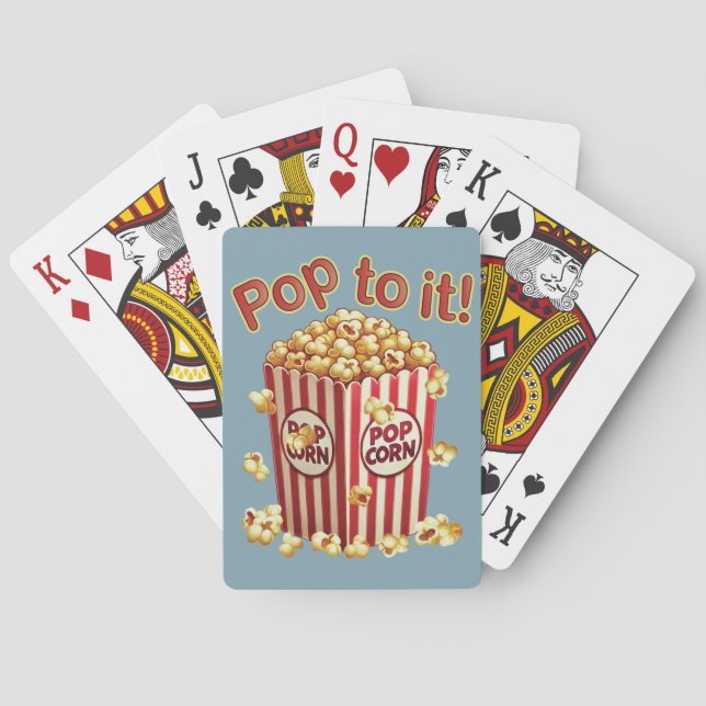 Baraja De Cartas Poppin' con Style - "¡Pídele!" (Reverso)