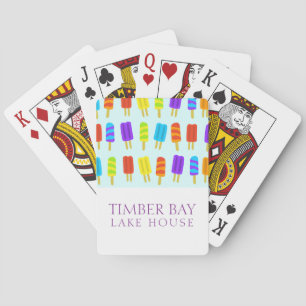 Baraja De Cartas Popsicle Lake House