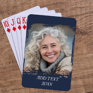 Baraja De Cartas Póquer Personalizado fotográfico completo — Armada