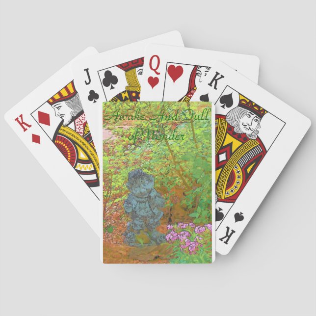 Baraja De Cartas Por completo de la maravilla (Reverso)