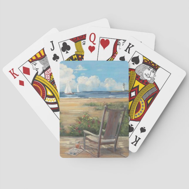 Baraja De Cartas Por el mar (Reverso)