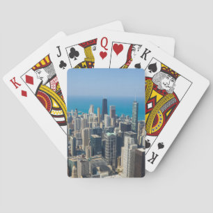 Baraja De Cartas Por encima de Chicago