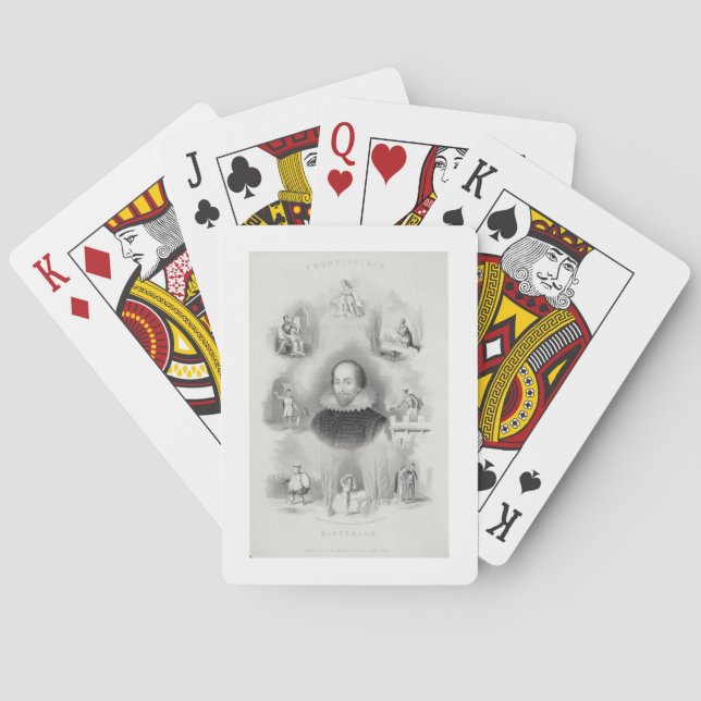 Baraja De Cartas Portada de la 'Historia', de 'The Comple' (Reverso)