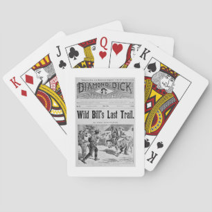 Baraja De Cartas Portada del "rastro pasado de Bill salvaje", un