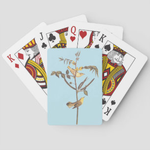 Baraja De Cartas Portátil Audubon Children's Warbler Songbird