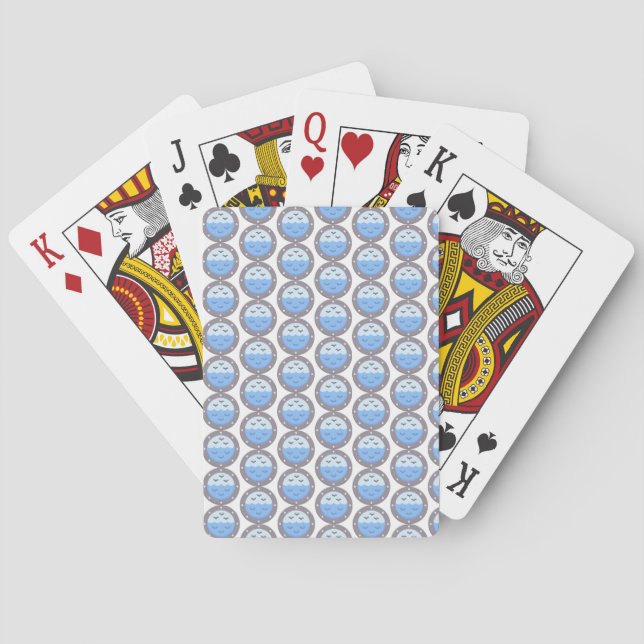 Baraja De Cartas Porthole (Reverso)