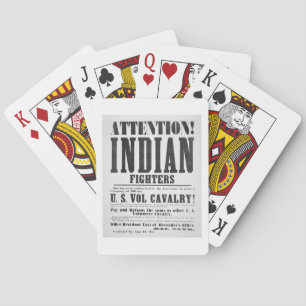 Baraja De Cartas Poster de Contratación para la Caballería Voluntar